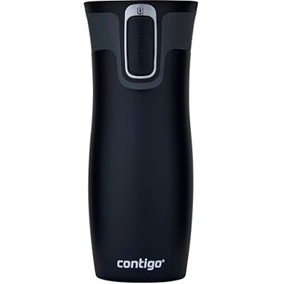 2095800 Contigo Kubek Podróżny, Stal Nierdzewna, Czarny, 470 ml 2095800 Contigo Kubek Podróżny, Stal Nierdzewna, Czarny, 470 ml
