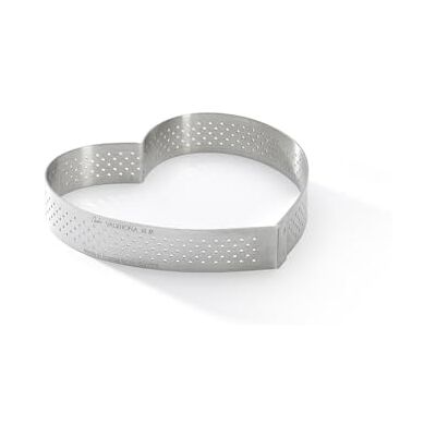 DE BUYER VALHORNA koło do ciasta z perforowanej stali nierdzewnej, średnica 12 cm, wysokość 2 cm DE BUYER VALHORNA koło do ciasta z perforowanej stali nierdzewnej, średnica 12 cm, wysokość 2 cm