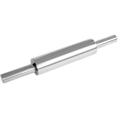 FMprofessional Wałek do ciasta stalowy 25x6cm FMprofessional Wałek do ciasta stalowy 25x6cm