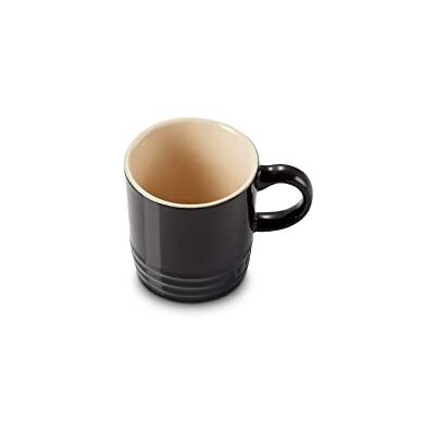 LE CREUSET Filiżanka do Espresso, 100 ml, Kamionka, Kolor: Czarny Błyszczący 70305101400099 LE CREUSET Filiżanka do Espresso, 100 ml, Kamionka, Kolor: Czarny Błyszczący 70305101400099