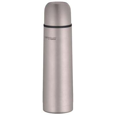Thermos TC BEVERAGE BOTTLE Rose mat 0,50 l, termos z kubkiem ze stali nierdzewnej, 12 h gorąca i zimna przez 24 h, szczelna, do szkoły, na podróż i do biura Thermos TC BEVERAGE BOTTLE Rose mat 0,50 l, termos z kubkiem ze stali nierdzewnej, 12 h gorąca i zimna przez 24 h, szczelna, do szkoły, na podróż i do biura