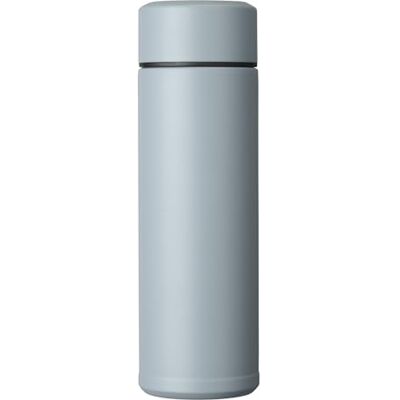 Kyocera Izolowana butelka na wodę SLIM z ceramiczną powłoką wewnętrzną 12 godzin na gorąco, 24 godziny na zimno, bez BPA, łatwe do czyszczenia, szczelne, 300 ml, smoke-blue, MB-10S-BU SLIM Kyocera Izolowana butelka na wodę SLIM z ceramiczną powłoką wewnętrzną 12 godzin na gorąco, 24 godziny na zimno, bez BPA, łatwe do czyszczenia, szczelne, 300 ml, smoke-blue, MB-10S-BU SLIM