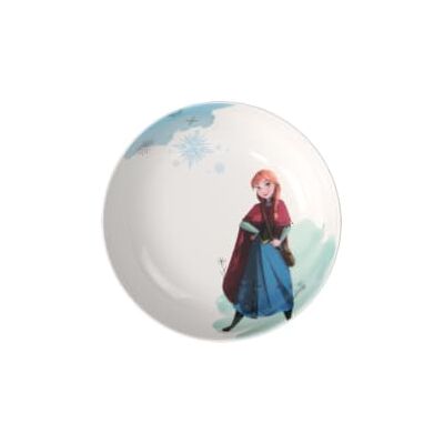 Villeroy & Boch – Disney Frozen talerz głęboki dla dzieci, można myć w zmywarce, można używać w kuchence mikrofalowej, głęboki talerz dla dzieci Disney Anna, porcelana Premium Villeroy & Boch – Disney Frozen talerz głęboki dla dzieci, można myć w zmywarce, można używać w kuchence mikrofalowej, głęboki talerz dla dzieci Disney Anna, porcelana Premium