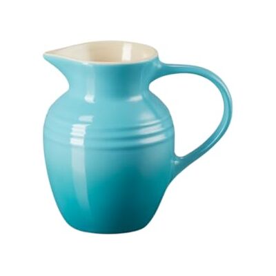 LE CREUSET Dzbanek śniadaniowy z kamionką, 600 ml, 550 g, Teal, 80903061700005 LE CREUSET Dzbanek śniadaniowy z kamionką, 600 ml, 550 g, Teal, 80903061700005