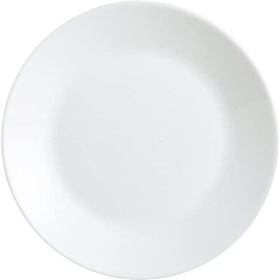 Arcopal Set 12 talerzy deser, bardzo wytrzymałe szkło opal, 18 cm, Biały, Biały, 12 sztuk Arcopal Set 12 talerzy deser, bardzo wytrzymałe szkło opal, 18 cm, Biały, Biały, 12 sztuk
