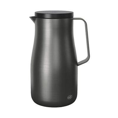 ALFI STUDIO TT 1,0 l, stal nierdzewna ciemnoszara, termos z podwójnymi ściankami, matowany, utrzymuje ciepło przez 12 godzin i zimno przez 24 godziny, duży termos, nadaje się do mycia w zmywarce, nie ALFI STUDIO TT 1,0 l, stal nierdzewna ciemnoszara, termos z podwójnymi ściankami, matowany, utrzymuje ciepło przez 12 godzin i zimno przez 24 godziny, duży termos, nadaje się do mycia w zmywarce, nie