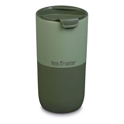Klean Kanteen Rise Tumbler 1010208 pojemnik z klapką ze stali nierdzewnej Sea Spray, 473 ml Klean Kanteen Rise Tumbler 1010208 pojemnik z klapką ze stali nierdzewnej Sea Spray, 473 ml
