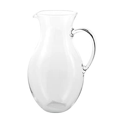 H&H Szklany dzbanek, 1.5 l, przezroczysty H&H Szklany dzbanek, 1.5 l, przezroczysty