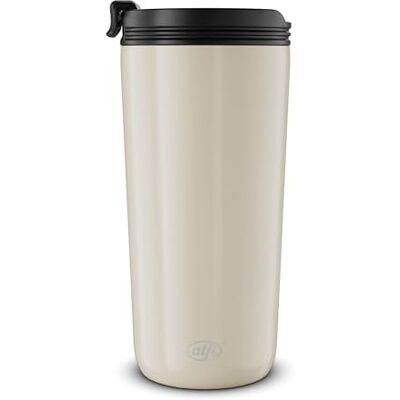 ALFI ISO CofFEE kubek, beżowy, izolowany kubek do picia 0,40 l, kubek do kawy na wynos, nadaje się do mycia w zmywarce, nie zawiera BPA, utrzymuje ciepło przez 4 h i zimno przez 8 h, kubek na podróż ALFI ISO CofFEE kubek, beżowy, izolowany kubek do picia 0,40 l, kubek do kawy na wynos, nadaje się do mycia w zmywarce, nie zawiera BPA, utrzymuje ciepło przez 4 h i zimno przez 8 h, kubek na podróż