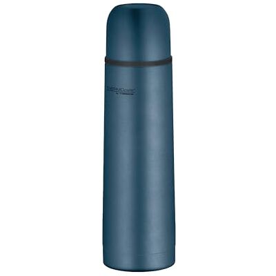 Thermos TC BEVERAGE BOTTLE Night Blue mat 0,50 l, termos z kubkiem ze stali nierdzewnej, 12 h gorąca i zimna przez 24 h, szczelna, do szkoły, na podróż i do biura Thermos TC BEVERAGE BOTTLE Night Blue mat 0,50 l, termos z kubkiem ze stali nierdzewnej, 12 h gorąca i zimna przez 24 h, szczelna, do szkoły, na podróż i do biura