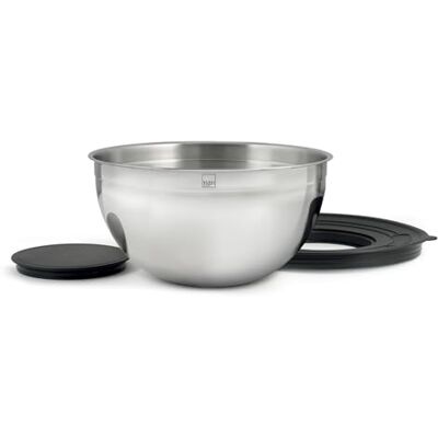 H&H miksowanie miski ze stali nierdzewnej z pokrywką 24 cm H&H miksowanie miski ze stali nierdzewnej z pokrywką 24 cm