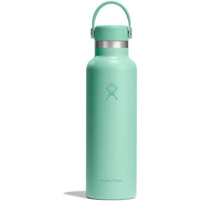 Hydro Flask Standardowa butelka Flex Cap 621 ml – stal nierdzewna, szczelna, kompatybilna z uchwytem na kubek – izolowana zimna przez 24 godziny i ciepła 12 godzin – zieleń syrenki Hydro Flask Standardowa butelka Flex Cap 621 ml – stal nierdzewna, szczelna, kompatybilna z uchwytem na kubek – izolowana zimna przez 24 godziny i ciepła 12 godzin – zieleń syrenki
