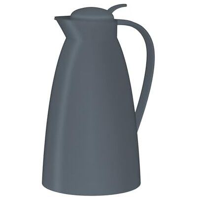 ALFI ECO 1 l, ciemnoszary, dzbanek termiczny z higienicznym wkładem ze szkła hartowanego z tworzywa sztucznego, zakręcany z wygodnym przyciskiem, nalewanie jedną ręką, idealny jako dzbanek do kawy, ALFI ECO 1 l, ciemnoszary, dzbanek termiczny z higienicznym wkładem ze szkła hartowanego z tworzywa sztucznego, zakręcany z wygodnym przyciskiem, nalewanie jedną ręką, idealny jako dzbanek do kawy,