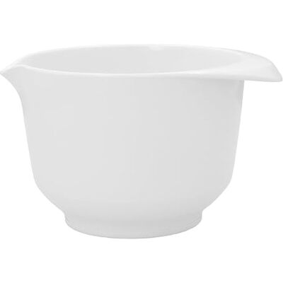 RBV Birkmann , Colour Bowls, miska do mieszania i serwowania, mleczna biel, 14,5 × 18 × 11 cm – 1 l, PET do recyklingu, Colour Kitchen, odporne na zarysowania, można myć w zmywarce i używać w kuchence RBV Birkmann , Colour Bowls, miska do mieszania i serwowania, mleczna biel, 14,5 × 18 × 11 cm – 1 l, PET do recyklingu, Colour Kitchen, odporne na zarysowania, można myć w zmywarce i używać w kuchence