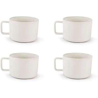 Zestaw 4 kubków Nordic z porcelany 40cl - Excelsa Zestaw 4 kubków Nordic z porcelany 40cl - Excelsa