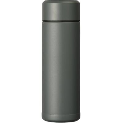 Kyocera Izolowana butelka na wodę SLIM z ceramiczną powłoką wewnętrzną 12 godzin na gorąco, 24 godziny na zimno, bez BPA, łatwe do czyszczenia, szczelne, 180 ml, dark-grey, MB-06S-GY SLIM Kyocera Izolowana butelka na wodę SLIM z ceramiczną powłoką wewnętrzną 12 godzin na gorąco, 24 godziny na zimno, bez BPA, łatwe do czyszczenia, szczelne, 180 ml, dark-grey, MB-06S-GY SLIM