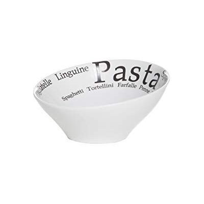 Cosy & Trendy 0601764 Miska do makaronu Porcelana, średnica 19 cm, wysokość 9 cm, Trinity Cosy & Trendy 0601764 Miska do makaronu Porcelana, średnica 19 cm, wysokość 9 cm, Trinity