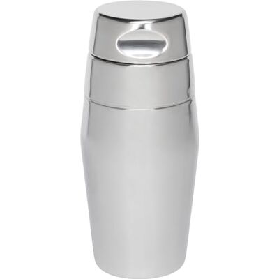 Alessi Shaker do koktajli w macie ze stali nierdzewnej 18/10, satynowy srebrny, 25 ml Alessi Shaker do koktajli w macie ze stali nierdzewnej 18/10, satynowy srebrny, 25 ml