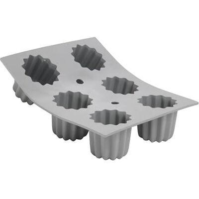 DE BUYER Mini elastomoule, silikon, szary, 21 x 17,5 x 5,1 cm DE BUYER Mini elastomoule, silikon, szary, 21 x 17,5 x 5,1 cm