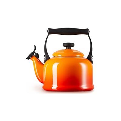 LE CREUSET Kocioł na wodę, pojemność: 2,1 l, emaliowana stal/uchwyty fenolowe, tradycja, czerwony piecyk LE CREUSET Kocioł na wodę, pojemność: 2,1 l, emaliowana stal/uchwyty fenolowe, tradycja, czerwony piecyk