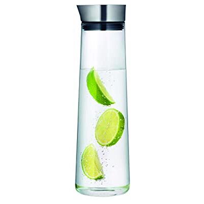 blomus Karafka, Srebrny/Przezroczysty/Czarny, 1L blomus Karafka, Srebrny/Przezroczysty/Czarny, 1L