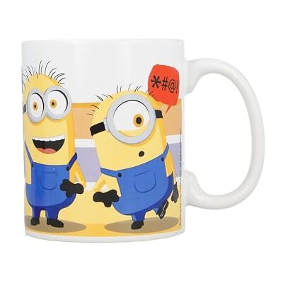 Stor 325 ml ceramiczny kubek sublimacyjny w pudełku Minionki Stor 325 ml ceramiczny kubek sublimacyjny w pudełku Minionki