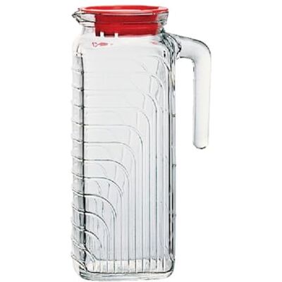 Bormioli Rocco Bormioli Dzbanek z pokrywką frigo Żel 1,2 litra, 229910MR1121990 Bormioli Rocco Bormioli Dzbanek z pokrywką frigo Żel 1,2 litra, 229910MR1121990