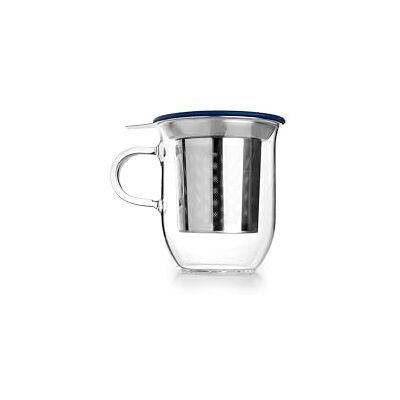 IBILI Kubek do herbaty z filtrem i pokrywką, borokrzemowy, 350 ml IBILI Kubek do herbaty z filtrem i pokrywką, borokrzemowy, 350 ml