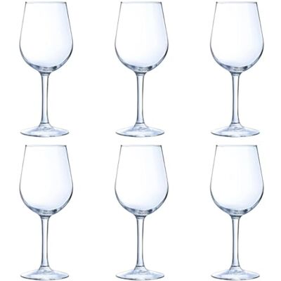 Arcoroc ARC L8904 Domaine Kieliszek do czerwonego wina, kieliszek do wina, 470 ml, szkło, przezroczysty, 6 sztuk Arcoroc ARC L8904 Domaine Kieliszek do czerwonego wina, kieliszek do wina, 470 ml, szkło, przezroczysty, 6 sztuk