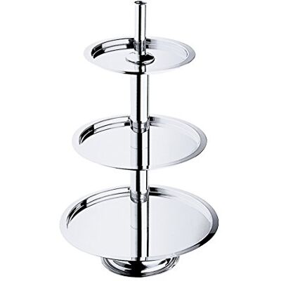 MEPRA Giotto 3-warstwowy uchwyt na owoce srebrny MEPRA Giotto 3-warstwowy uchwyt na owoce srebrny