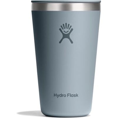 Hydro Flask Wciskana pokrywka All Around Tumbler 473 ml – izolowana stal nierdzewna – odporna na zachlapanie, szczelna, kompatybilna z uchwytem na kubek – utrzymuje napoje zimne przez 24 godziny i Hydro Flask Wciskana pokrywka All Around Tumbler 473 ml – izolowana stal nierdzewna – odporna na zachlapanie, szczelna, kompatybilna z uchwytem na kubek – utrzymuje napoje zimne przez 24 godziny i