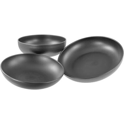 CreaTable Uno - Miska i Pokrywka - Czarny CreaTable Uno - Miska i Pokrywka - Czarny