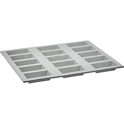 DE BUYER 1852.21D silikonowa taca na elastomer dla 15 mini finansistów, pojemność 1,05 cl DE BUYER 1852.21D silikonowa taca na elastomer dla 15 mini finansistów, pojemność 1,05 cl