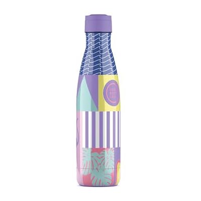 Cool Bottles Butelka na wodę ze stali nierdzewnej, butelka termiczna 500 ml, zimne napoje 36 godzin i gorące 18 godzin, wykończenie nadrukiem 3D, bez BPA Cool Bottles Butelka na wodę ze stali nierdzewnej, butelka termiczna 500 ml, zimne napoje 36 godzin i gorące 18 godzin, wykończenie nadrukiem 3D, bez BPA