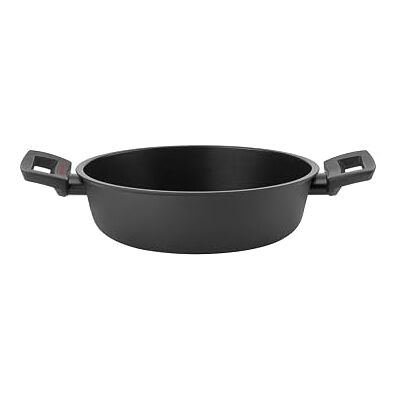 Guzzini Cook&Plus, Niska zapiekanka z powłoką nieprzywierającą Ø24 cm Czarny 288261 Guzzini Cook&Plus, Niska zapiekanka z powłoką nieprzywierającą Ø24 cm Czarny 288261