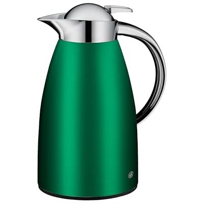 ALFI SIGNO 1,0 l, satynowa zieleń, dzbanek izolujący ze stali nierdzewnej z higieniczną wkładką ze szkła hartowanego, zakręcane zamknięcie z wygodnym przyciskiem, ergonomiczny uchwyt, jedną ręką, ALFI SIGNO 1,0 l, satynowa zieleń, dzbanek izolujący ze stali nierdzewnej z higieniczną wkładką ze szkła hartowanego, zakręcane zamknięcie z wygodnym przyciskiem, ergonomiczny uchwyt, jedną ręką,