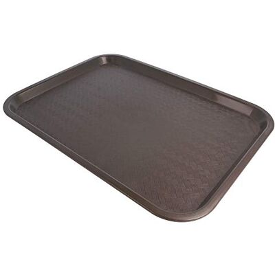 Garcia de Pou 132,45 polipropylenowa brązowa taca fast foodowa, 30,4 x 41,4 cm, inne Garcia de Pou 132,45 polipropylenowa brązowa taca fast foodowa, 30,4 x 41,4 cm, inne