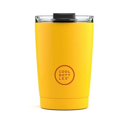 Cool Bottles Tumbler Kubek termiczny ze stali nierdzewnej 330 ml Vivid Yellow Filiżanka do kawy Wysokość 14 cm Zimne napoje 10 godzin i gorące 5 godzin Szczelna pokrywka Nie zawiera Cool Bottles Tumbler Kubek termiczny ze stali nierdzewnej 330 ml Vivid Yellow Filiżanka do kawy Wysokość 14 cm Zimne napoje 10 godzin i gorące 5 godzin Szczelna pokrywka Nie zawiera
