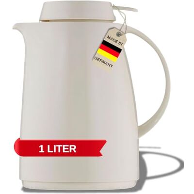 Helios Servitherm termos biały 1,0 l – 6 h gorąco – utrzymuje ciepło i zimno napojów – obsługa jedną ręką – wytrzymała konstrukcja do kawy i herbaty Helios Servitherm termos biały 1,0 l – 6 h gorąco – utrzymuje ciepło i zimno napojów – obsługa jedną ręką – wytrzymała konstrukcja do kawy i herbaty