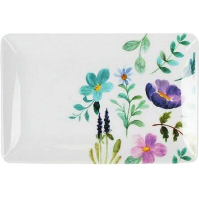 La Mediterránea Sakura Melamina Połyskowa taca na przekąski 20 x 13 x 2 cm (24 sztuki) La Mediterránea Sakura Melamina Połyskowa taca na przekąski 20 x 13 x 2 cm (24 sztuki)