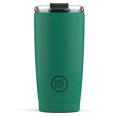Cool Bottles Termos do kawy – gorące napoje 5 godzin i zimnych 10 godzin 550 ml kubek termiczny ze stali nierdzewnej wolny od BPA Szczelna pokrywka i konstrukcja odporna na plamy Vivid Quetzal Cool Bottles Termos do kawy – gorące napoje 5 godzin i zimnych 10 godzin 550 ml kubek termiczny ze stali nierdzewnej wolny od BPA Szczelna pokrywka i konstrukcja odporna na plamy Vivid Quetzal