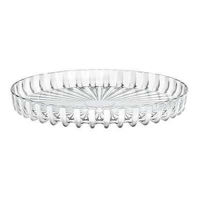 Guzzini Okrągła taca do serwowania stół Dolcevita 12570142 przezroczysty biały masa perłowa organiczny Plastik Zmywarka 31cm Guzzini Okrągła taca do serwowania stół Dolcevita 12570142 przezroczysty biały masa perłowa organiczny Plastik Zmywarka 31cm