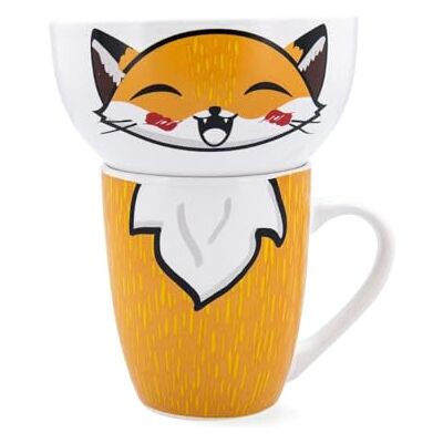 Quid Zoo Zestaw Dla Dzieci Kubek I Miska Ceramiczna 38cl & 50cl Quid Zoo Zestaw Dla Dzieci Kubek I Miska Ceramiczna 38cl & 50cl