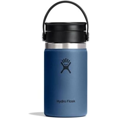 Hydro Flask Szeroka zakrętka do kawy, 355 ml, szczelna, izolowana, kompatybilna z uchwytem na kubek – utrzymuje napoje zimne przez 24 godziny i ciepło przez 12 godzin – niebieski (Harbor Blue) Hydro Flask Szeroka zakrętka do kawy, 355 ml, szczelna, izolowana, kompatybilna z uchwytem na kubek – utrzymuje napoje zimne przez 24 godziny i ciepło przez 12 godzin – niebieski (Harbor Blue)