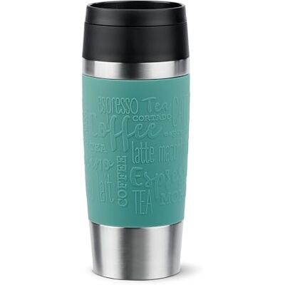 Emsa Travel Mug Classic Kubek Termiczny, Zielony, 360 ml Emsa Travel Mug Classic Kubek Termiczny, Zielony, 360 ml