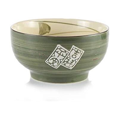 Zielona miska Nippon Chineuse ø 16,5 cm - Japońska miska na zupę i makaron Zielona miska Nippon Chineuse ø 16,5 cm - Japońska miska na zupę i makaron