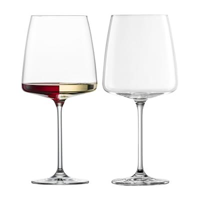 Zwiesel Glas s Sensa Burgundy Red Wine Glass (zestaw 2 sztuk), kieliszki do wina czerwonego i białego wina, Dishwasher-Safe Machine-Made Tritan Crystal Glasses, Made in Germany (24 uncje) Zwiesel Glas s Sensa Burgundy Red Wine Glass (zestaw 2 sztuk), kieliszki do wina czerwonego i białego wina, Dishwasher-Safe Machine-Made Tritan Crystal Glasses, Made in Germany (24 uncje)