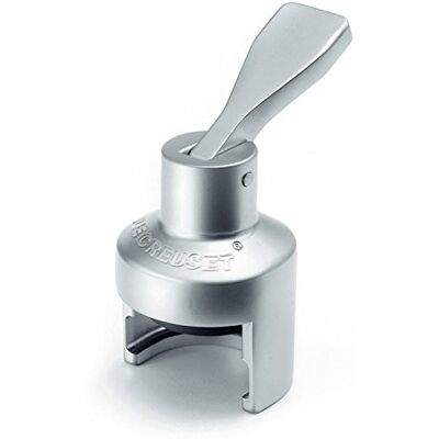 LE CREUSET Otwieracz do butelek, zamek segmentowy, SW-101, metal, silikon, 59989013000625 LE CREUSET Otwieracz do butelek, zamek segmentowy, SW-101, metal, silikon, 59989013000625