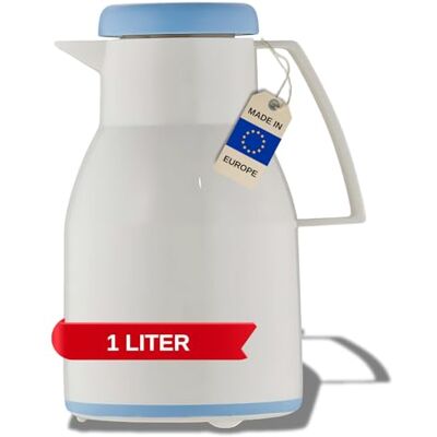Helios Wash S+ dzbanek izolacyjny z tworzywa sztucznego, biały, 1 litr Helios Wash S+ dzbanek izolacyjny z tworzywa sztucznego, biały, 1 litr