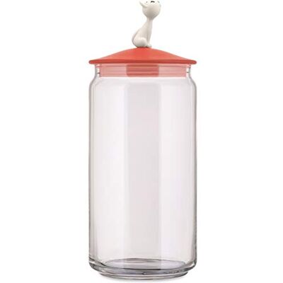 Alessi MIO JAR, BARATTOLO Gatti RO, szkło, żywica termoplastyczna, wielokolorowe, jeden rozmiar Alessi MIO JAR, BARATTOLO Gatti RO, szkło, żywica termoplastyczna, wielokolorowe, jeden rozmiar
